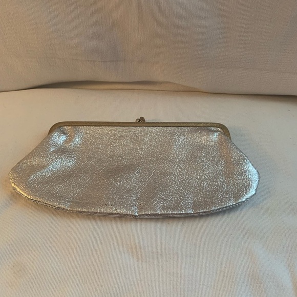 Handbags - Vintage 1960’s Silver Clutch Bag